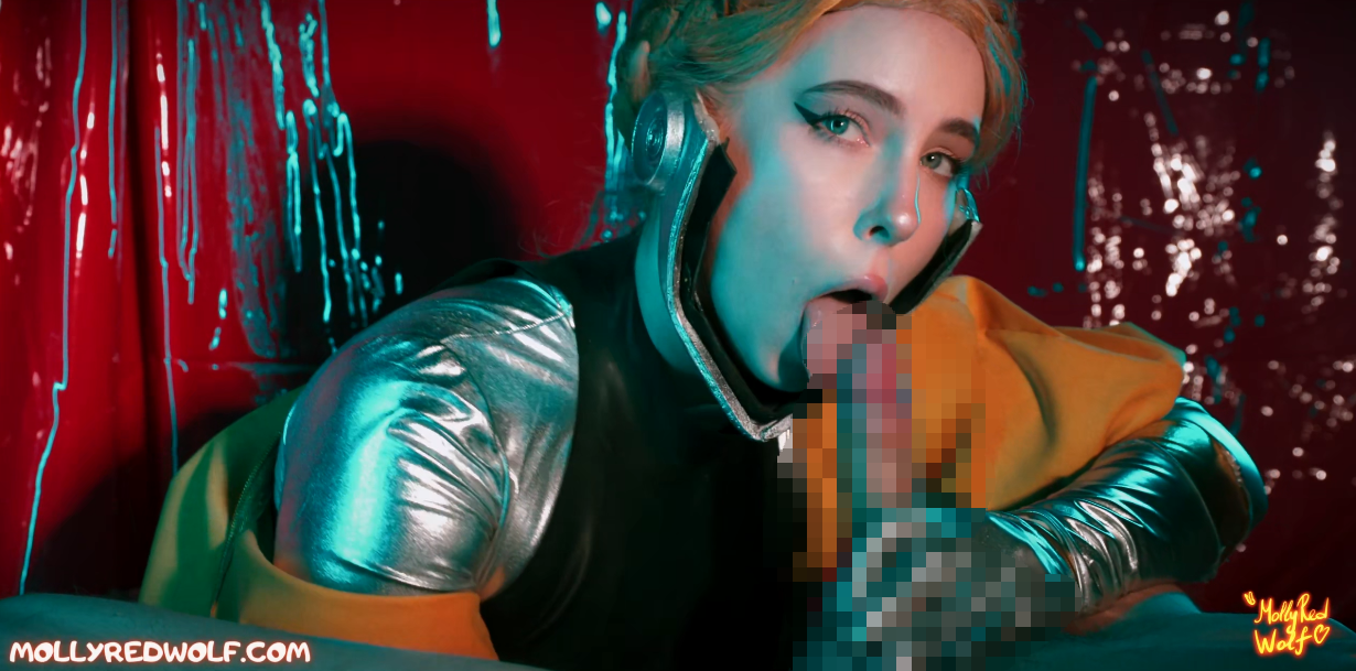 毛妹大奶Coser【Mollyredwolf】Cosplay 原子之心  贴脸舔鲍 中出 后入 【1V 2.77GB】